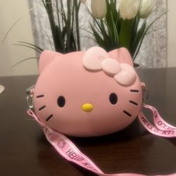 Pink Hello Kitty Crossbody Bag