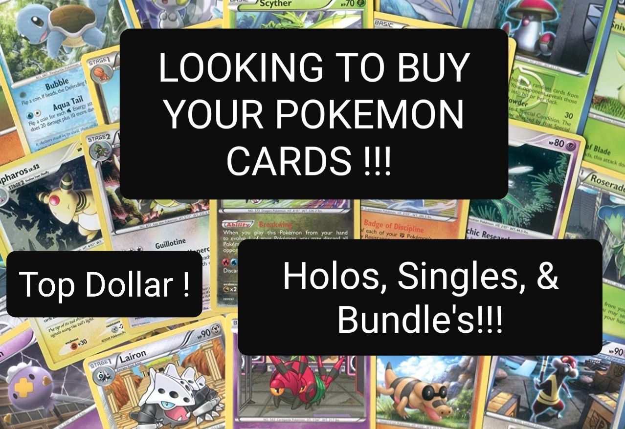 Looking To Buy Pokemon Cards ! 