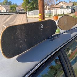 I Have A Total Of Three Skateboards Don't Know Anything About Them Except For One Is A Very Expensive Penny Board I Might Have Another One 