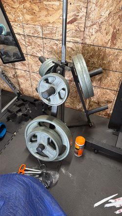Need Gone Now (Olympic weight plate tree)