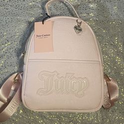 Light pink medium/ small Juicy Couture backpack