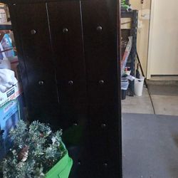 Black Cherry Dresser Good Condition 