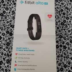 Fitbit Alta HR w/ 4 pairs of Interchangeable Bands Size Small