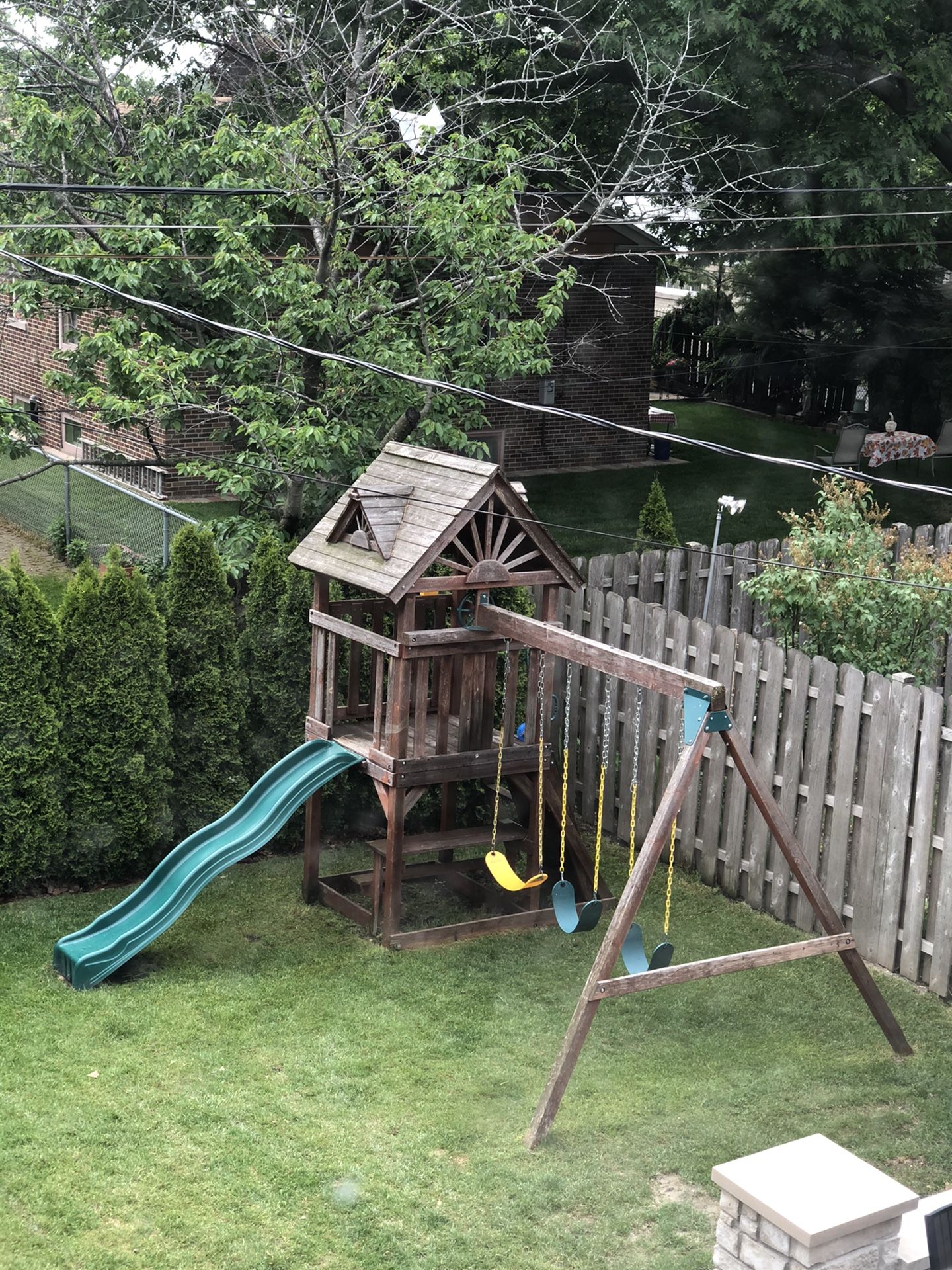 SWING SLIDE SET