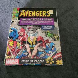 The Avengers 3D Prime Puzzle 300 Pieces 