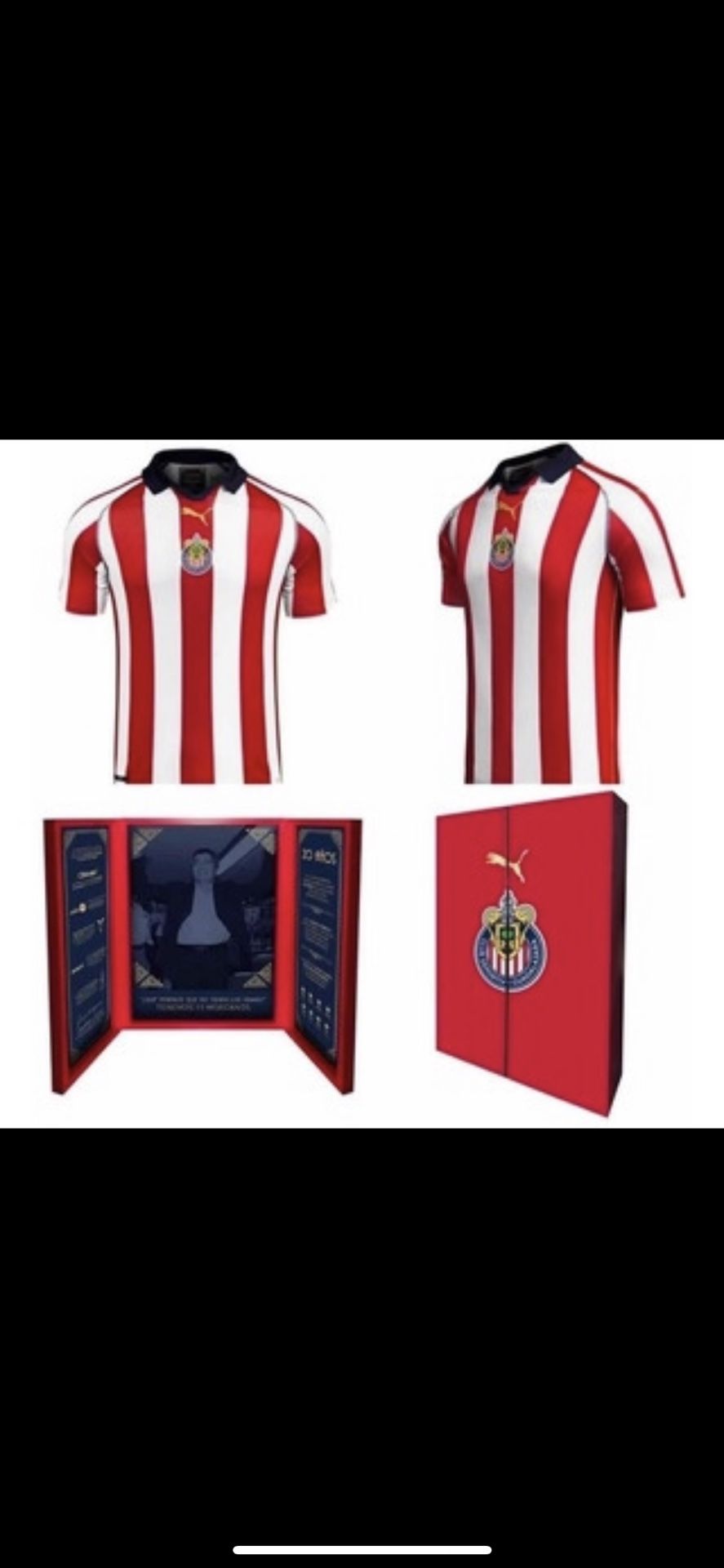 Chivas Jersey Jorge Vergara Size L