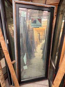Casement glass window 36x80