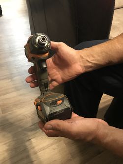 18V RIDGID Hammer Drill