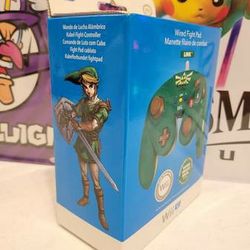 New Nintendo Wii U Legend Of Zelda Link Controller Wired Fight Game Pad