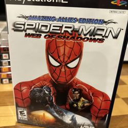 Spider-Man Web Of Shadows Ps2