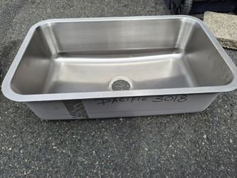 Stainless sink