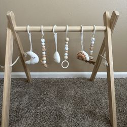 Wooden Baby Gym Activity Toy