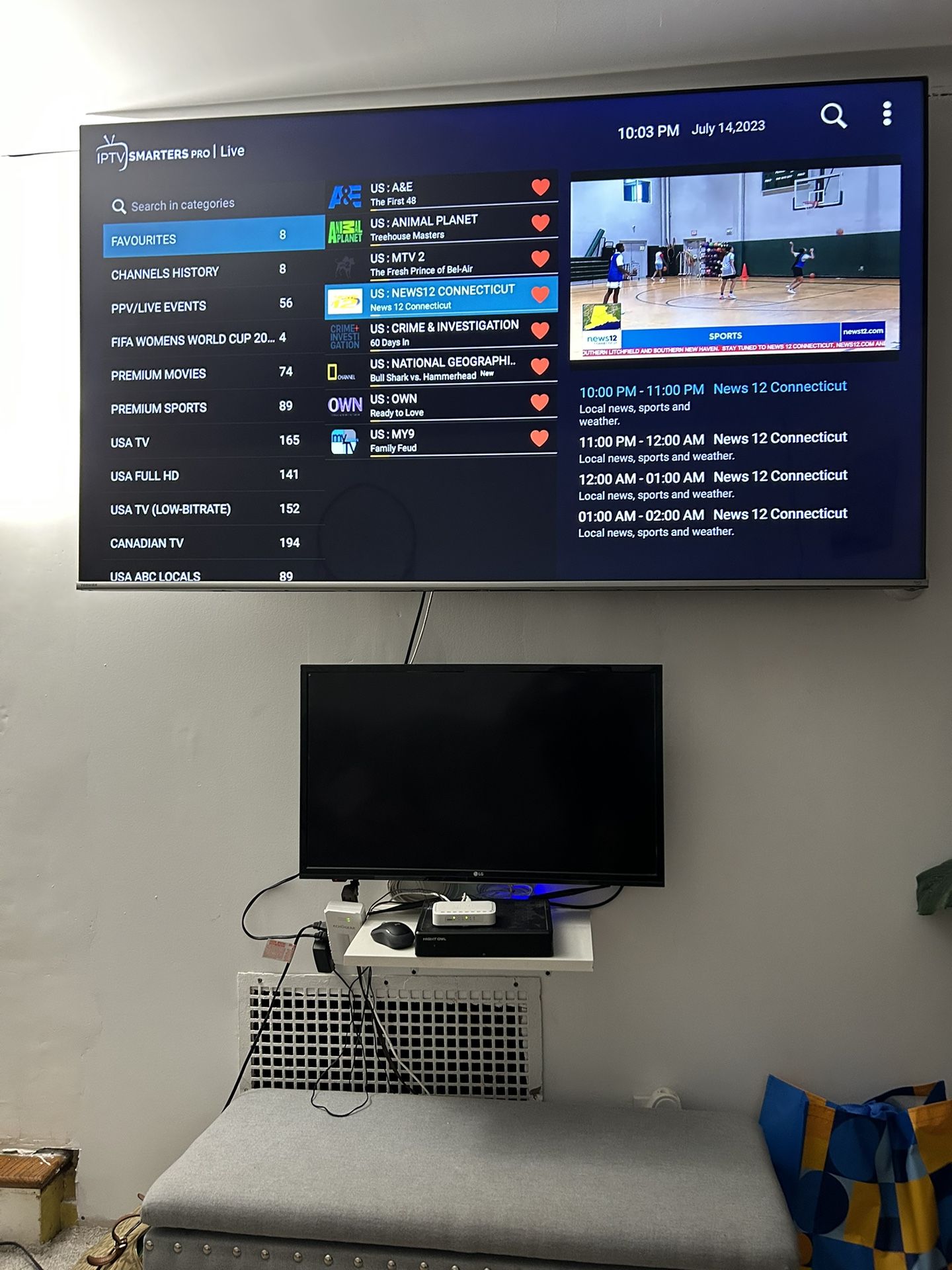 Brand New Tvs With Live Cable for Life
