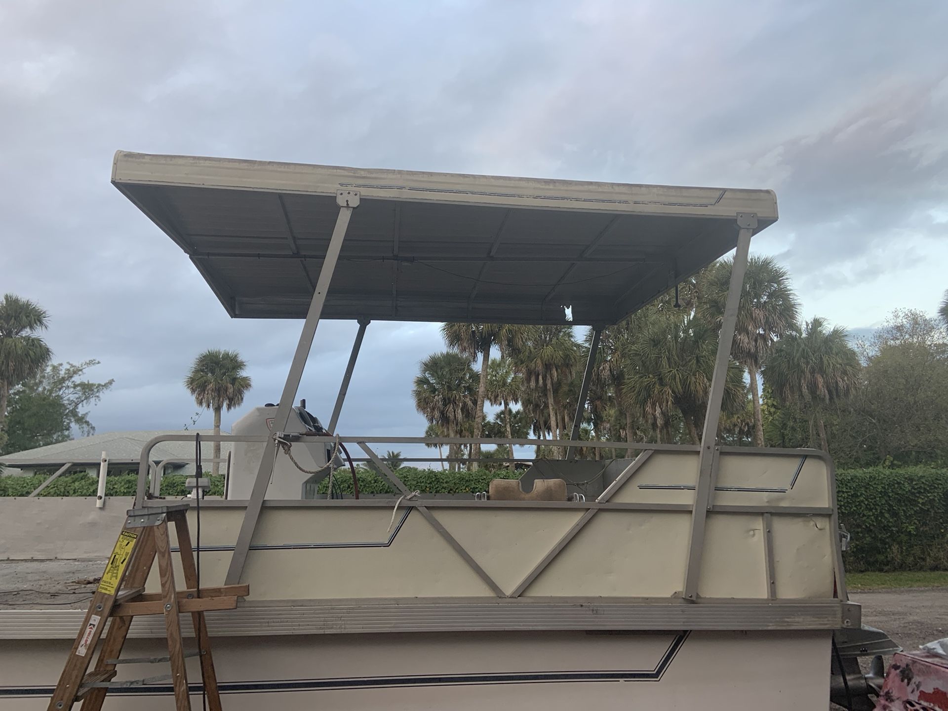 Pontoon Boat Aluminum Hard Top