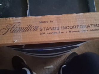 Silver music stand