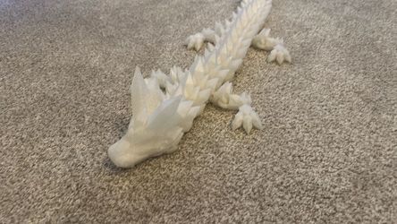 3D printed dragon 4.5ft long