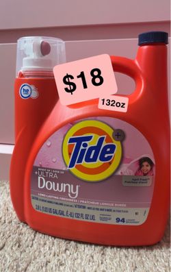 Tide downy 132oz