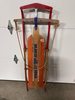 Rare Vintage Yankee Clipper Sled by Flexible Flyer