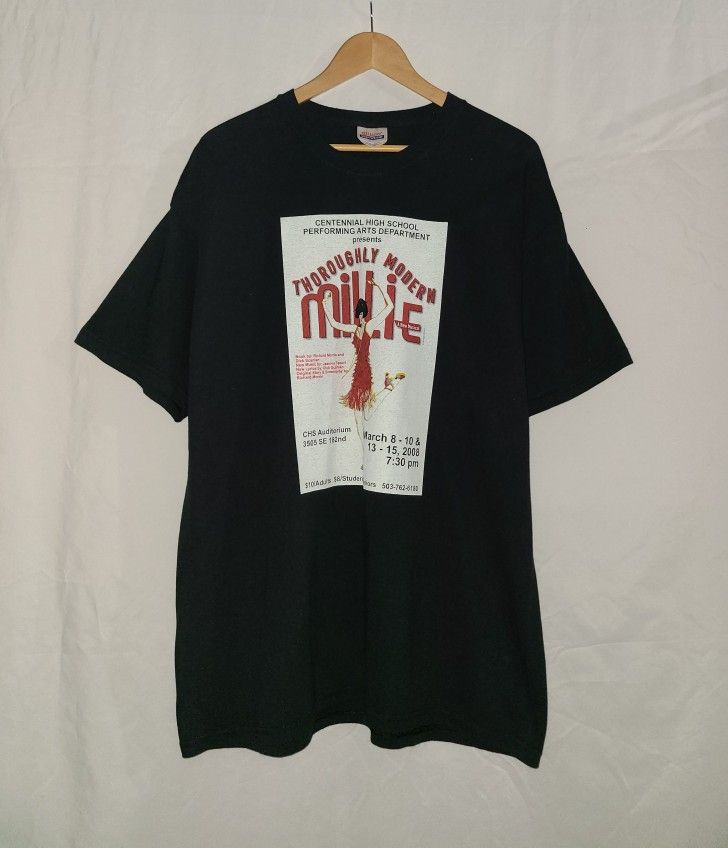 Hanes Throughly Modern Millie A New Musical T Shirt