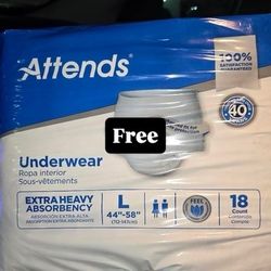 Free Adult Diapers Size L