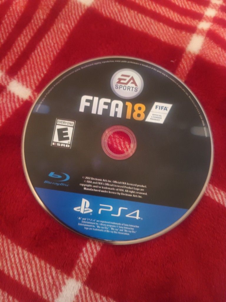 Like New FIFA 18 PS4 No Scratches