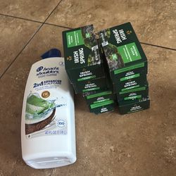 Shampoo and soaps