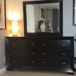 Dresser & Mirror Expresso  Color