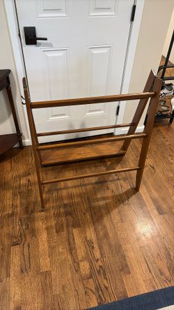 Wood Quilt Rack/blanket Stand