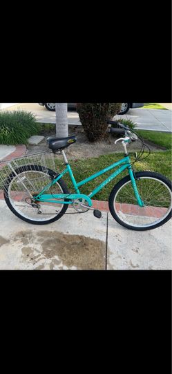 Dyno Pure Fun beach cruiser with metal saddle basket