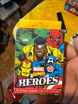 Marvel Comics Heroes Playing Cards