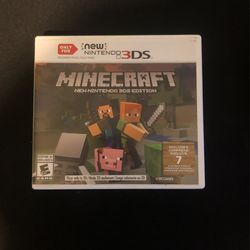 Minecraft For The New 3ds
