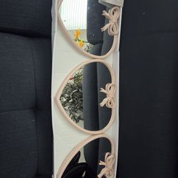 Heart Shaped Mirrors 