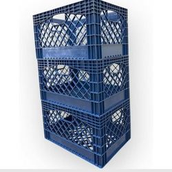 Stackable milk crates $3