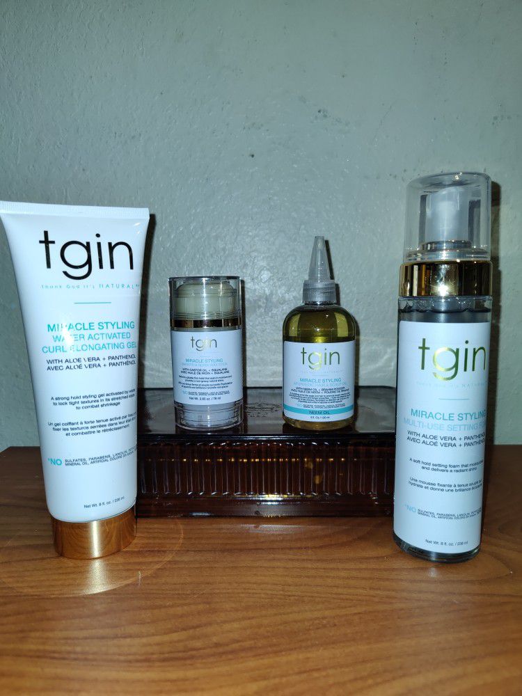 All Brand NEW! 🆕   tgin-Thank God It's Natural Hair Care - Miracle Styling (((PENDING PICK UP TODAY 5-6pm)))