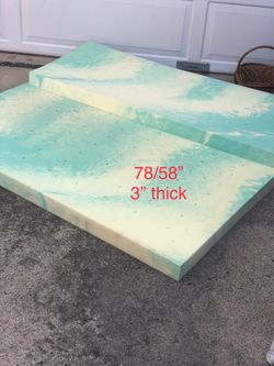 extra thick mattress topper foam