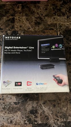 Netgear digital entertainer live