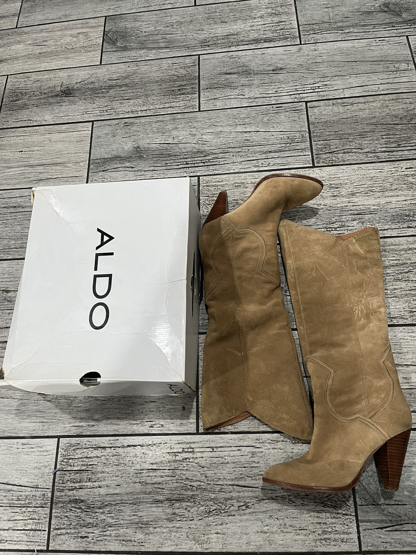 Aldo Western Cowboy Boots 