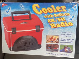 Cooler With Radio 