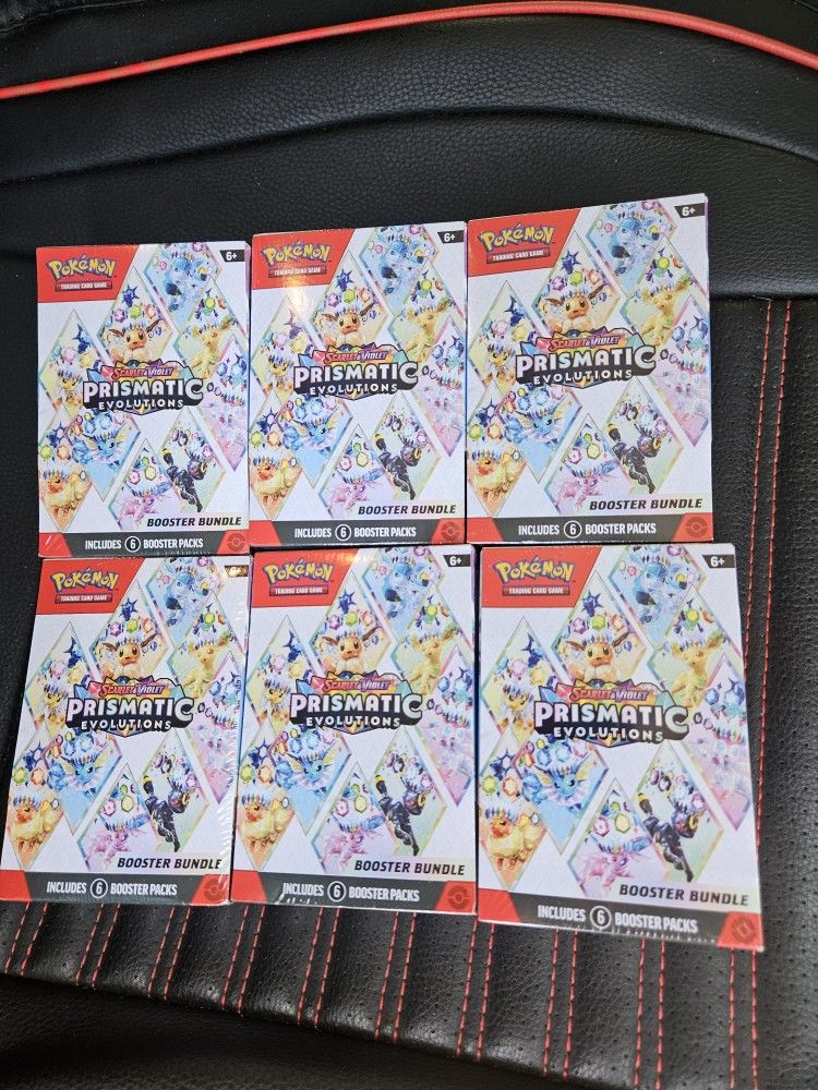 Pokémon Prismatic Evolutions Booster Bundle