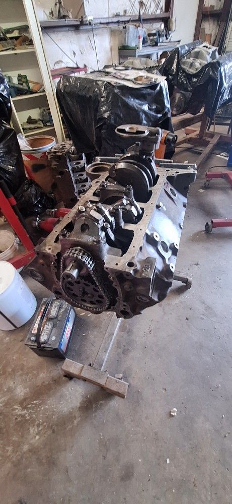350 Chevrolet  Shprt Block Just Rebuilt,flattop Pistons, Rv Camshaft, Oil Pump,Reground Crankshaft  All New Bearings  Dual Roller Timing.  Apache Junc