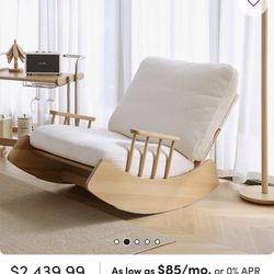 High quality ergonomic rocking chair By wangling hone,never had a chance to use it