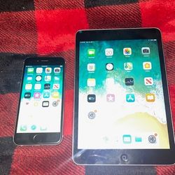 iPad Gen 2 With iPhone 6 LOT