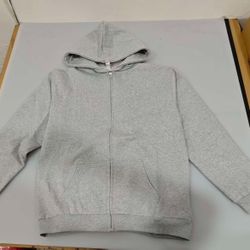 Grey Alo Zip Up Jacket Mens Medium