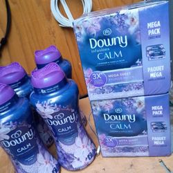 Downy Unstoppable And Downy Fabric Sheets