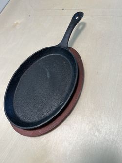 Cast Iron Fajitas Pan