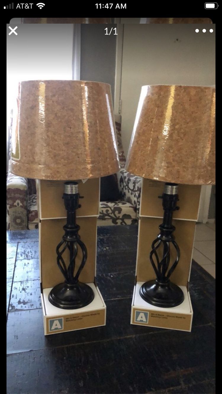 Table lamps 🖤