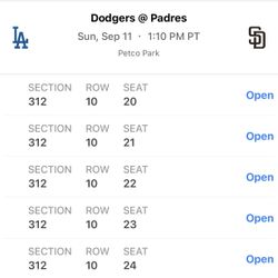 Padres Vs Dodgers 