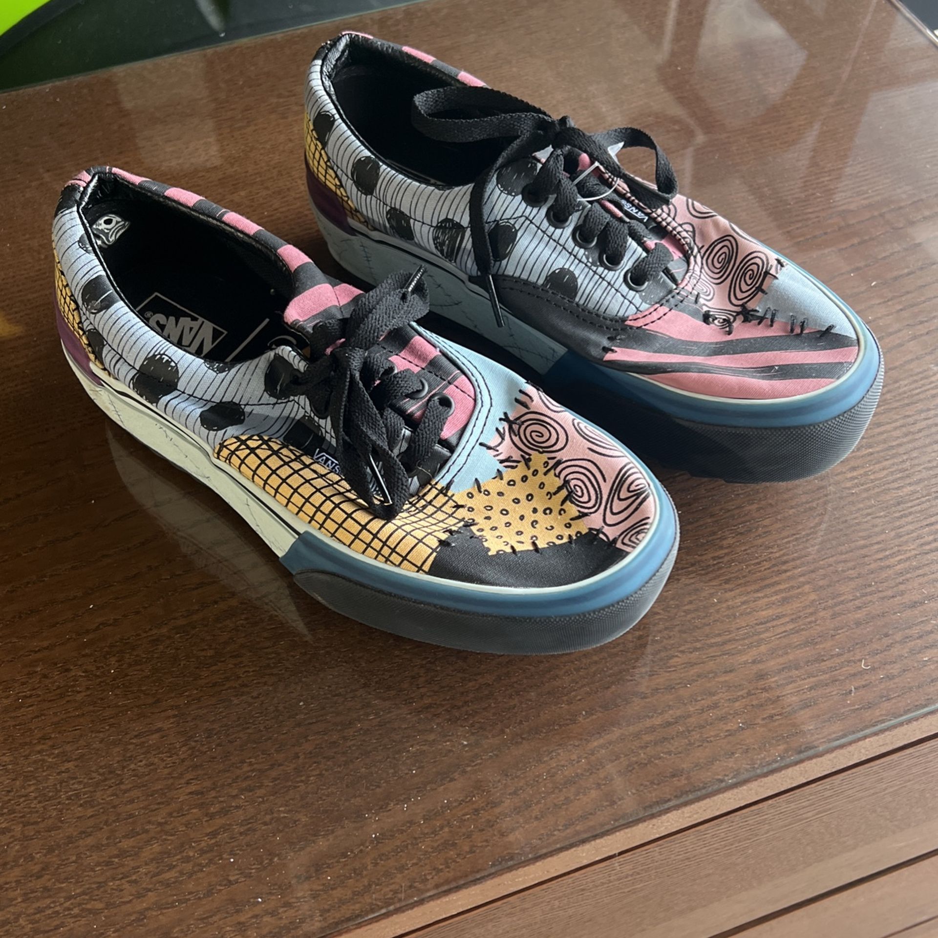 Nightmare Before Christmas Vans Sally Creepers