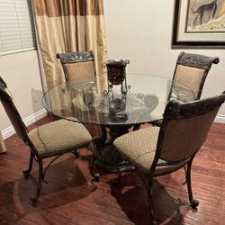Glass Dining Set