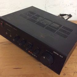 OPTIMUS PA AMPLIFIER MPA-40 20 WATT. 